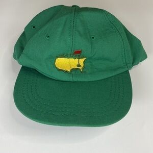 Vintage The Masters Golf Hat Leather Strap Augusta national Derby Louisville